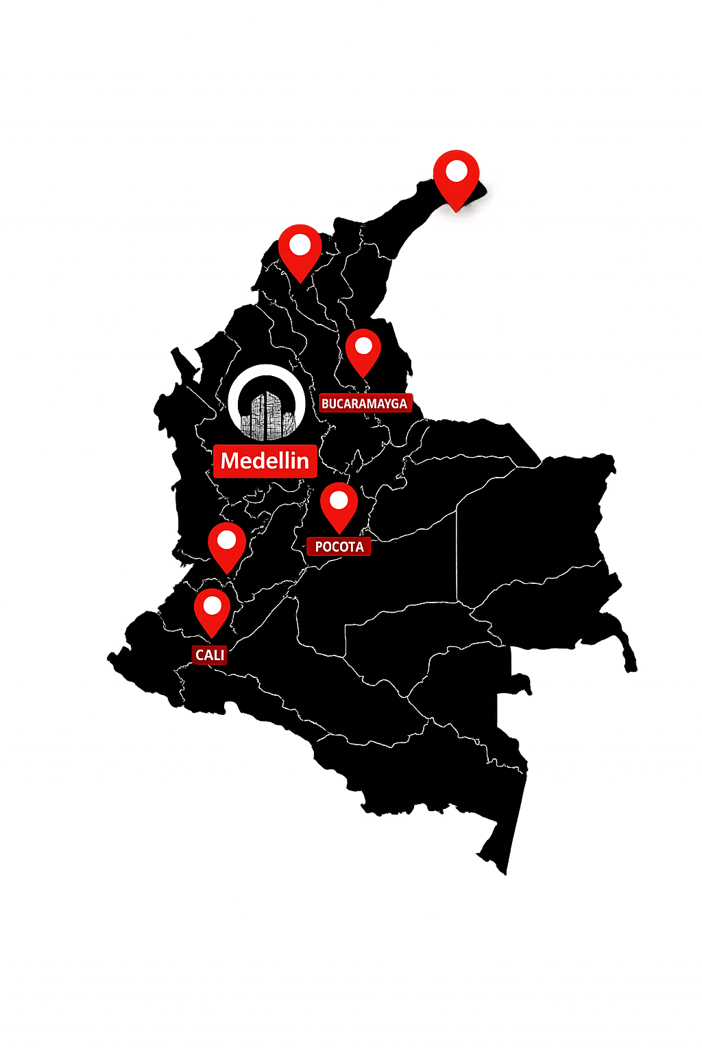 Mapa de Colombia